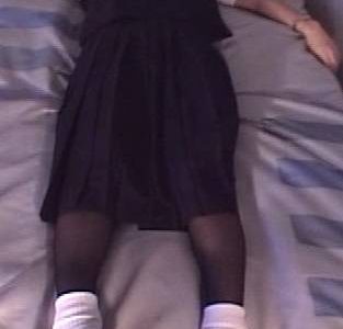 【覗き87】 目隠しモデルの乳首、マ●コをいじってみた…【悪戯】