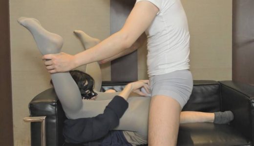 【グレータイツ】【スマタ射】【清楚系】タイツ美女の足指を舐めつくす【めぐみ26才 CA 167cm 後編】【初登場！】【個撮】