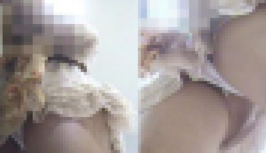 ショップ店員を前から頂きます美脚にエロいパンツ【パンチラ動画】０９ ０８とまるお セット販売