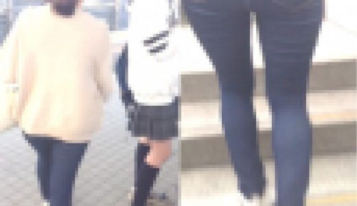 タイトなジーンズにデカ尻をねじ込むお姉さん4態 PART14