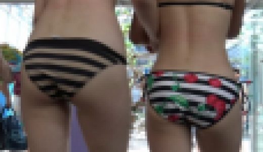 R【4K高画質】娘さんのビキニ尻　74