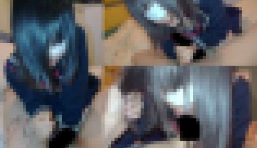 反抗期●Kエロいネットリ系フェラ 手と口の両方でぐっちゅぐちゅディープスロート 見た目清純系なのに、、