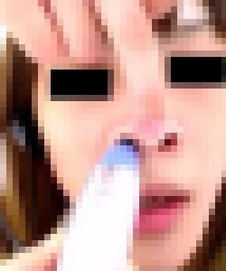 プレミア★ノーズＸＸ　鼻毛カッタープレイ