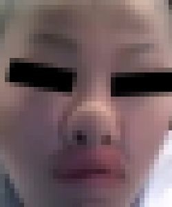 プレミア★ノーズＸＸ　パンスト顔ヴァージンブルー