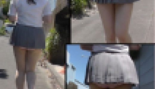 超ミニスカ追跡パンチラ　イズミちゃん３