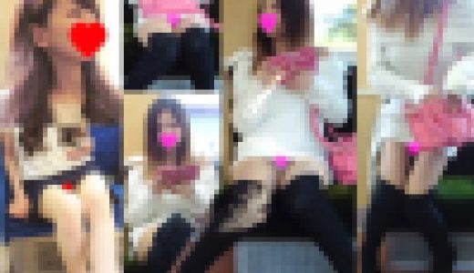 《電車盗撮2本セット》美少女達の丸見えパンチラ盗撮動画2セット