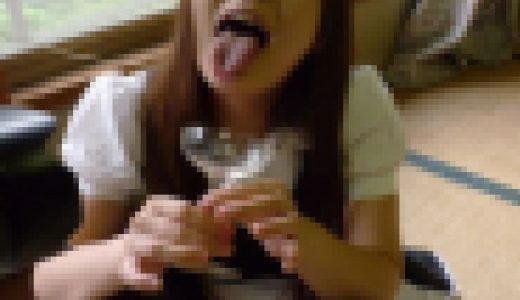 ◆素人投稿動画 千葉県の美形OLさんにザーメンをたっぷり飲ませてあげました！file06 おじさん達全員を抜いてあげてグラスザー