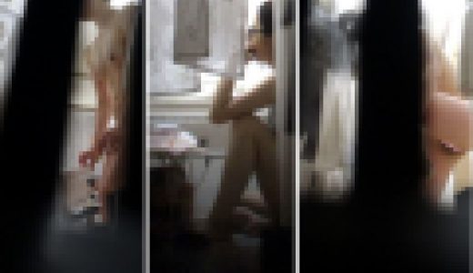 アートな裸を披露。服飾系の専門学生の私生活を観察。