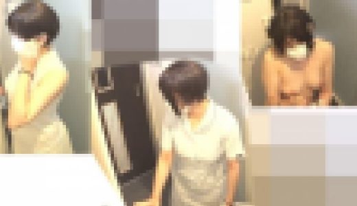 美熟女巨乳ナースの更衣室盗撮
