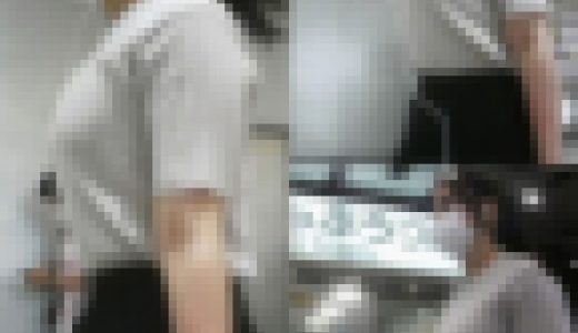 顔は清楚でも激しく乳を揺らすハレンチお姉さん