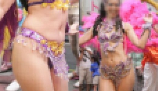 【写真】大人女性フェロモン！薄紫の完璧美脚の長身美肌サンバダンサー Vol.1　高画質270枚！