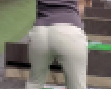突き出しHIP！くびれとHIPのコラボ美女ゴルファー218