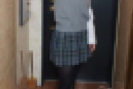 アイドル顔💛美少女💛制服持ってきたよ④（制服+黒タイツ）