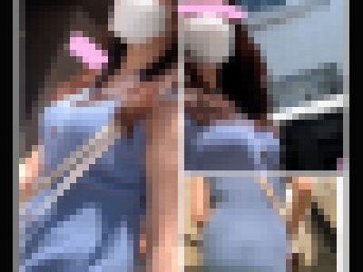 【セクシー淫乱女】清楚でドエロいセクシーニットワンピース！スリム体型でプリっぷりのエロいお尻が淫乱すぎる【620】