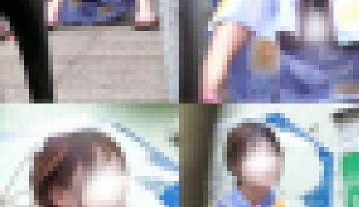 バレたのに・・・悩殺必至！パンティ見せてくれる局アナ系浴衣娘