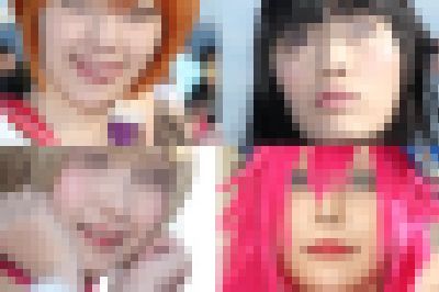 【セット販売】コスプレイヤーの顔面アップ004~006