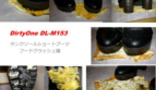 DirtyOne DL-M153 FHD タンクソールショートブーツ　フードクラッシュ