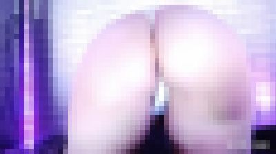 白Tバックくいこみ！