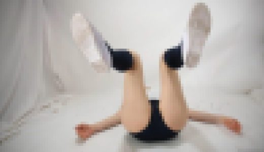 ブルマフェチ　体操着の女子がこける