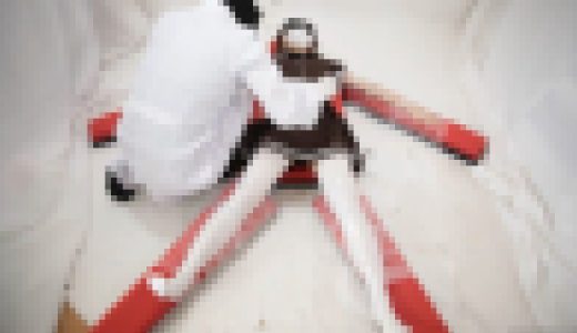 拘束くすぐりフェチ　SM固定台に縛られて首や脇腹をくすぐるf711