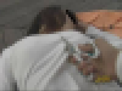 切り裂き!!いねむり娘を野外で全裸4-3