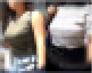 【街撮り動画セット販売⑪】爆揺れHカップ娘＆Fカップ女子大生