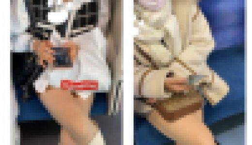 2名の美人お姉さんのエロ過ぎる真上からのパンスト美脚595