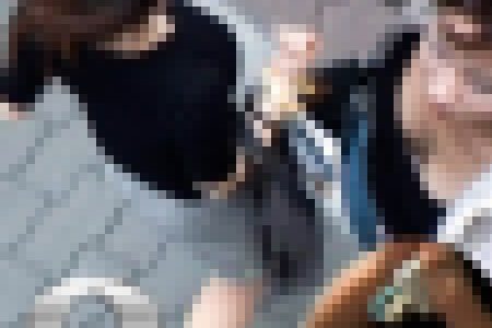 綺麗なお姉さんのパンスト脚とバスト２