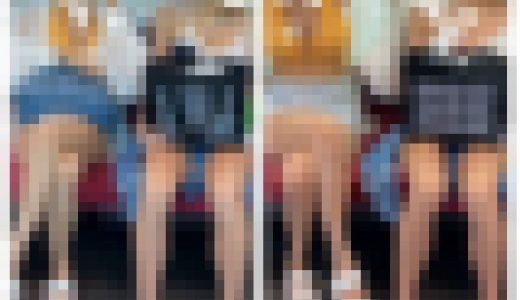 脚フェチ457 目のやり場に困る仲良し美人ギャルの対面エロ過ぎる生脚美脚　後編