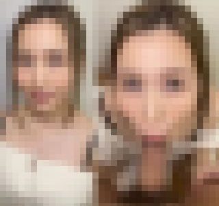 個撮)美人でキュート！【ムッチリFカップ美巨乳】上目遣いエロ過ぎ！ノーハンドバキュームフェラ【口内発射】