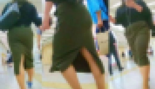 No.704お尻と太ももの肉厚ボリュームでタイトスカート化してしまったムッチリOLさんに密着取材