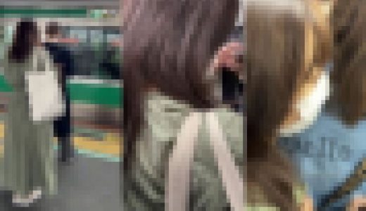 梟の痴漢報告054（朝の最強で新学期の女子大生に生マン）