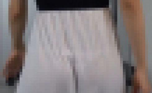 Nさんパート9　パンティーライン　透け　尻