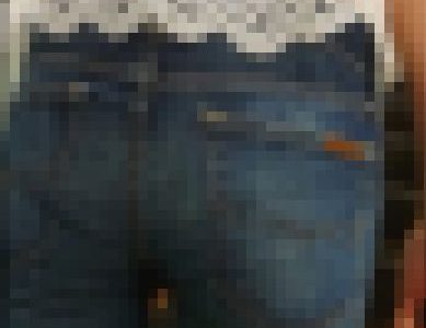 【食べ頃ヒップ】20代細身OLスキニーデニム尻15