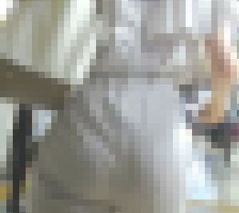 0066【白パン】仕事帰りのお買い物？白パン尻