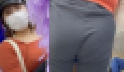 【20代の巨尻】乳も尻もムッチムチのヤリマンガール　あふれ出すメスブタ感w 【4K】