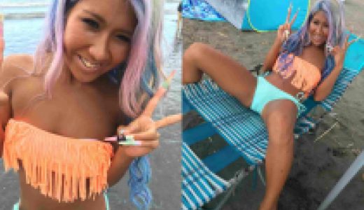 【個人撮影】この夏最高のヤリマンギャル！！3P中●し　固定アングル映像〈素人〉