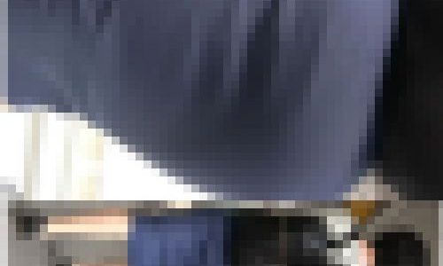 尻の匂いがするほどパツパツ着衣尻に接近！