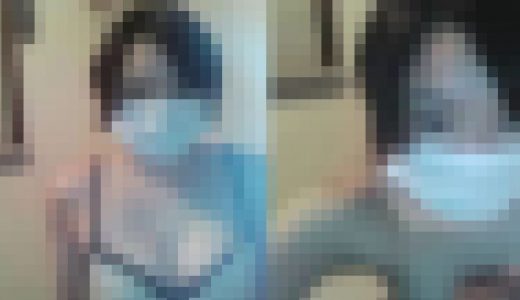 風邪気味なのにスッポンポン アヒル口彼女