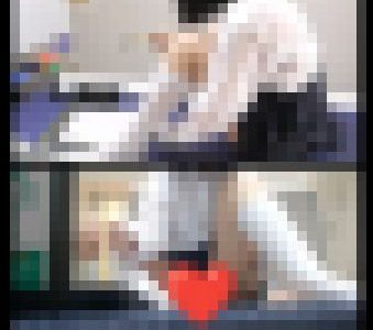 ぽっちゃり少女【純白づくし】習字パンチラ【○学生】内緒でパンツ撮影。制服白シャツ、白ブラ透け、白パンツ、白ハイソックス