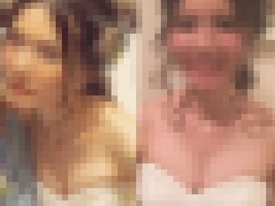 素人女性112　谷間もすごい！見えそうなウェディングドレスの清楚美人新婦さんです！