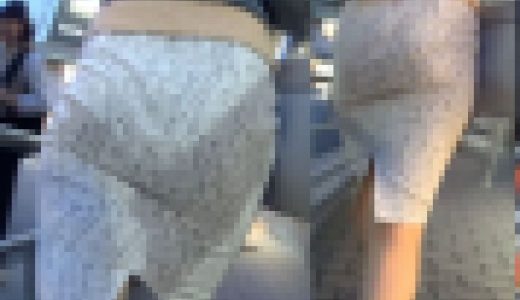 肉肉しい！！タイスカ超美人OLの尻肉がぶりぶり！