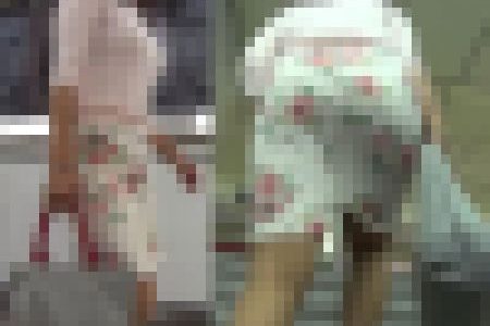 美乳でか尻女！