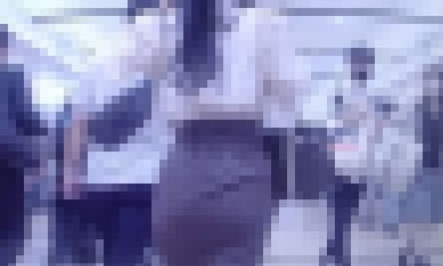 清楚お嬢様系スタイル抜群の激カワ美少女がタイトスカート履いて歩いてるよ