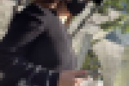 【モデル級】（前編）爆乳ピッタリニットワンピース美女