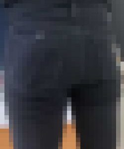 若ギャル黒デニム412