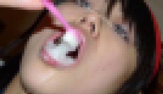 ◆素人投稿動画 黒髪ショートのアニオタカチューシャ娘がザーメン飲みまくりです！ 【Part.07：大量の精子を口に発射されてザー