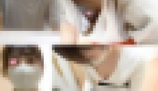【宅配中の胸チラ】女子大生の2日分の胸チラ【集荷客/運送】