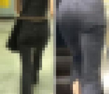 【再販】５人登場！！様々なOLのお尻のシルエットを魅せます。階段の闊歩、エスカレーターの闊歩シーンを公開【29】