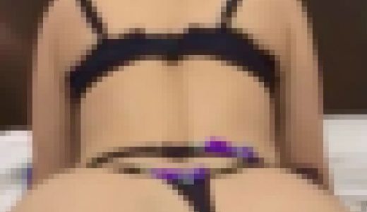 背面騎乗位の絶景